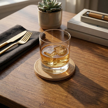Minimalist Diatom Mud Coaster