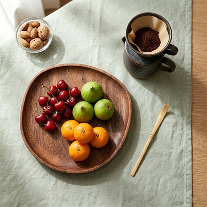 Irregular Walnut Serving Tray