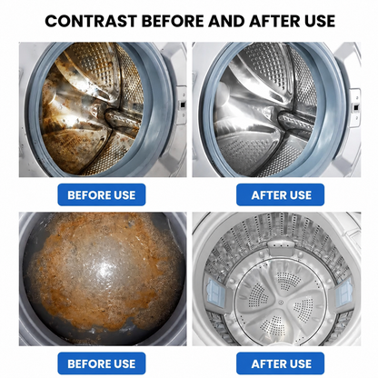 Powerful Washer Deep Cleaner Tablets – Eliminate Hidden Bacteria & Bad Smells Fast